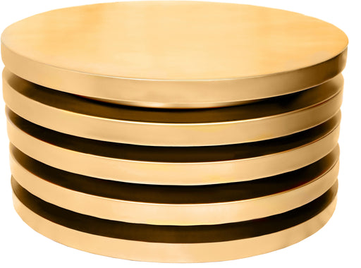 Levels Brushed Gold Coffee Table - Just Furniture (PA) - Multi Location