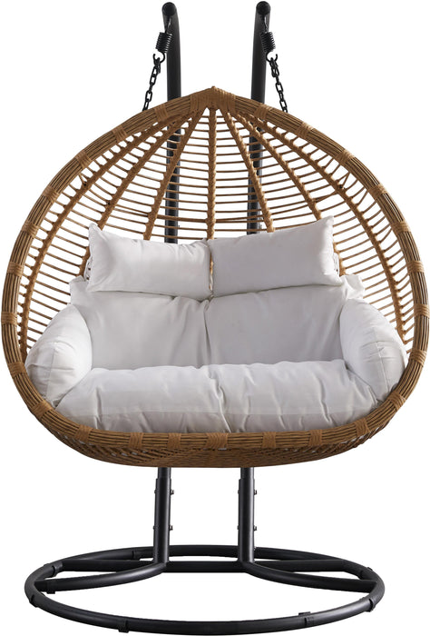 Tarzan Natural Color Outdoor Patio Double Swing Chair - Just Furniture (PA) - Multi Location