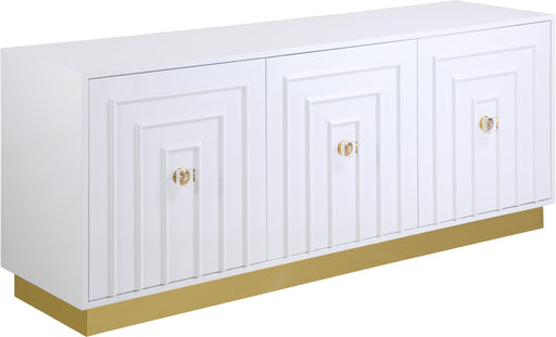 Cosmopolitan White Lacquer Sideboard/Buffet - Just Furniture (PA) - Multi Location