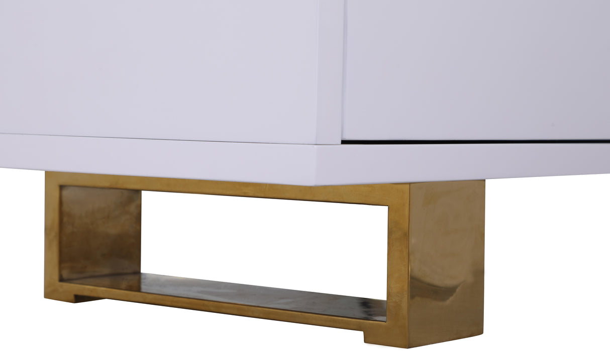 Excel White Lacquer Sideboard/Buffet - Just Furniture (PA) - Multi Location
