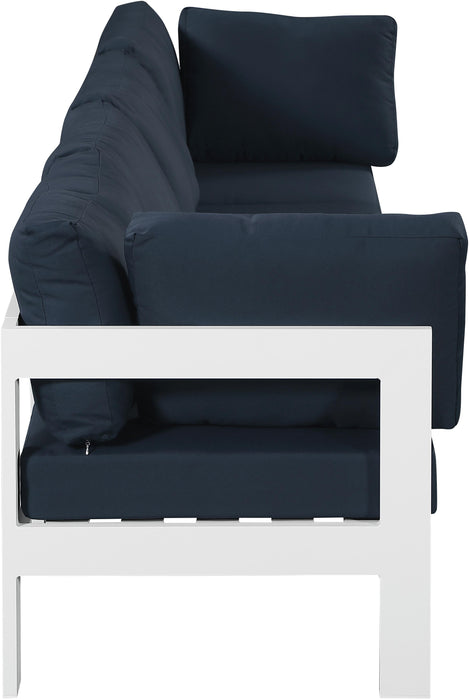 Nizuc Navy Waterproof Fabric Outdoor Patio Modular Sofa - Just Furniture (PA) - Multi Location