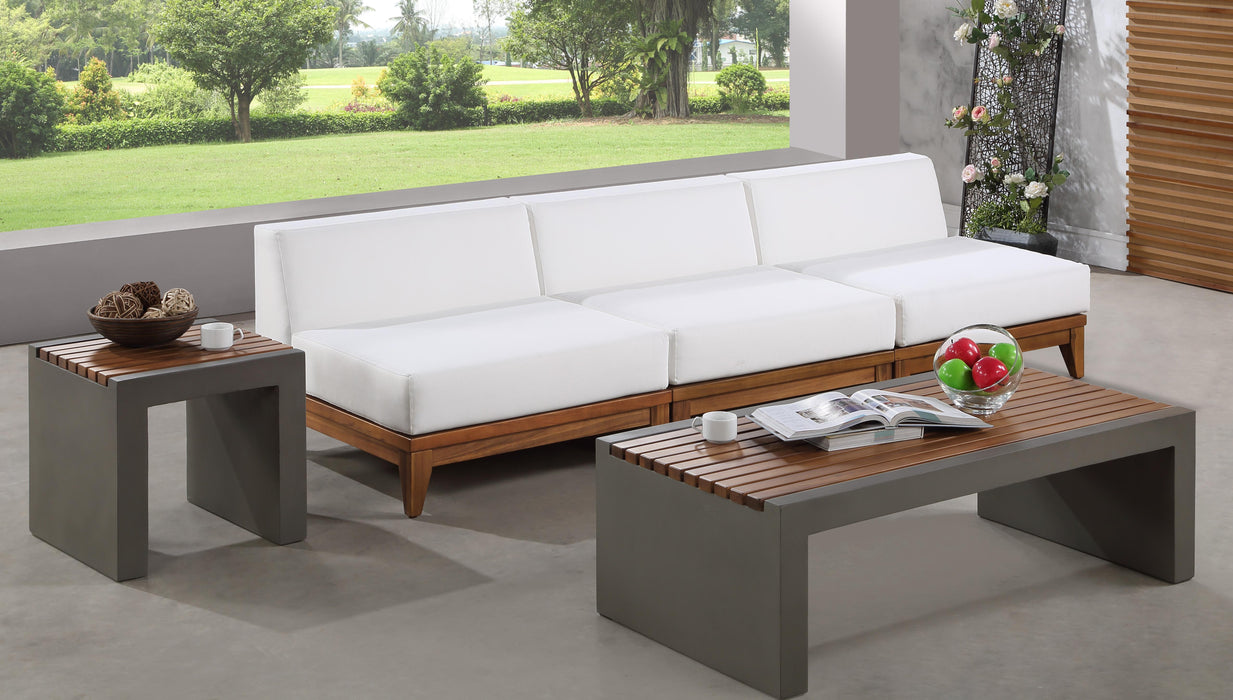 Rio Light Grey Concrete Cement End Table - Just Furniture (PA) - Multi Location