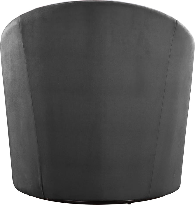 Alessio Grey Velvet Accent Chair - Just Furniture (PA) - Multi Location