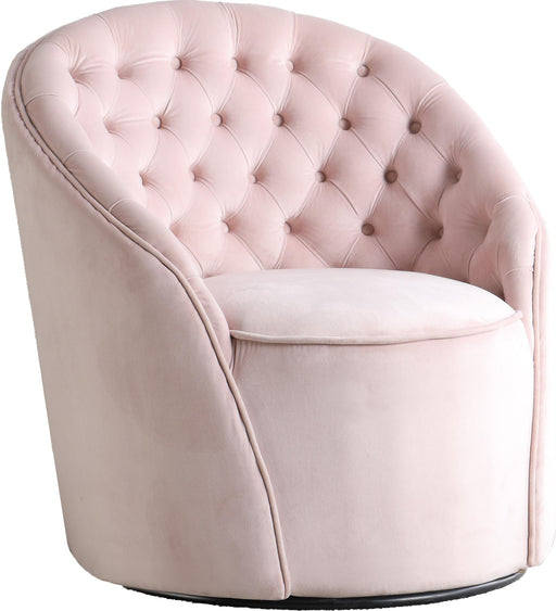 Alessio Pink Velvet Accent Chair - Just Furniture (PA) - Multi Location
