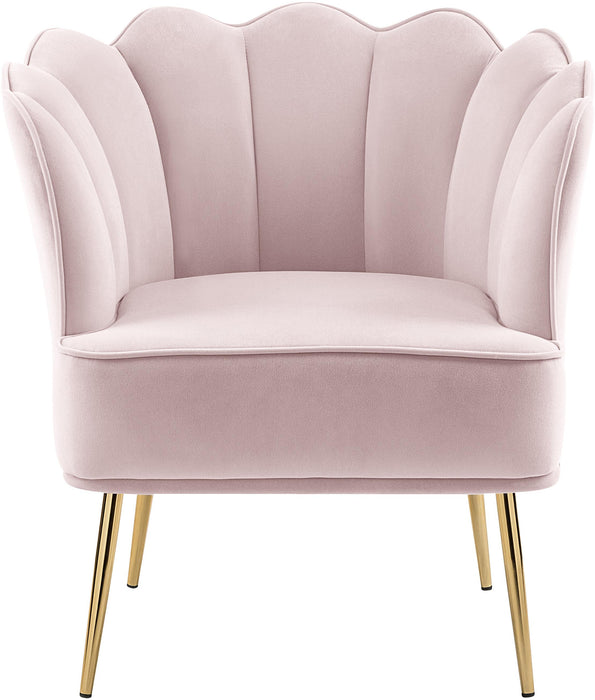 Jester Pink Velvet Accent Chair - Just Furniture (PA) - Multi Location