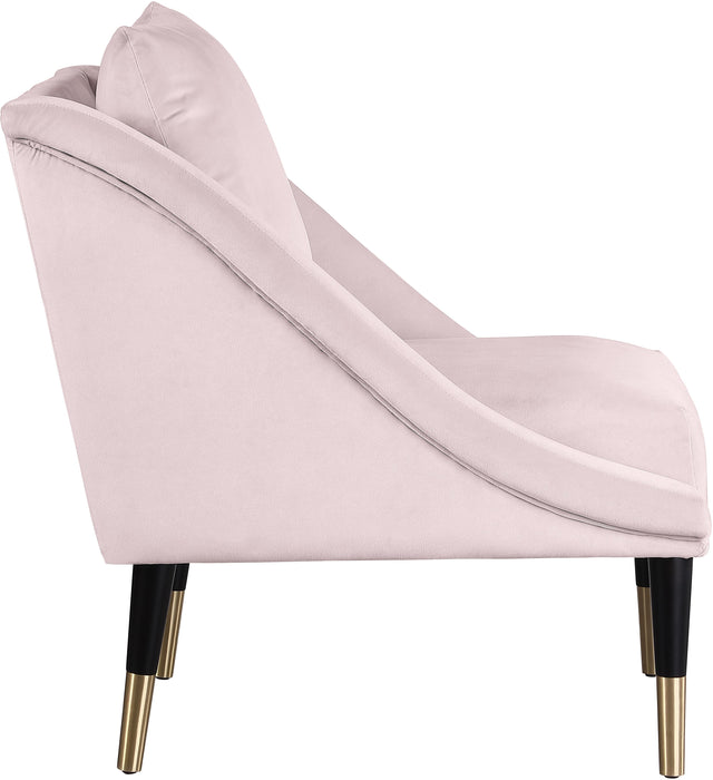 Elegante Pink Velvet Accent Chair - Just Furniture (PA) - Multi Location