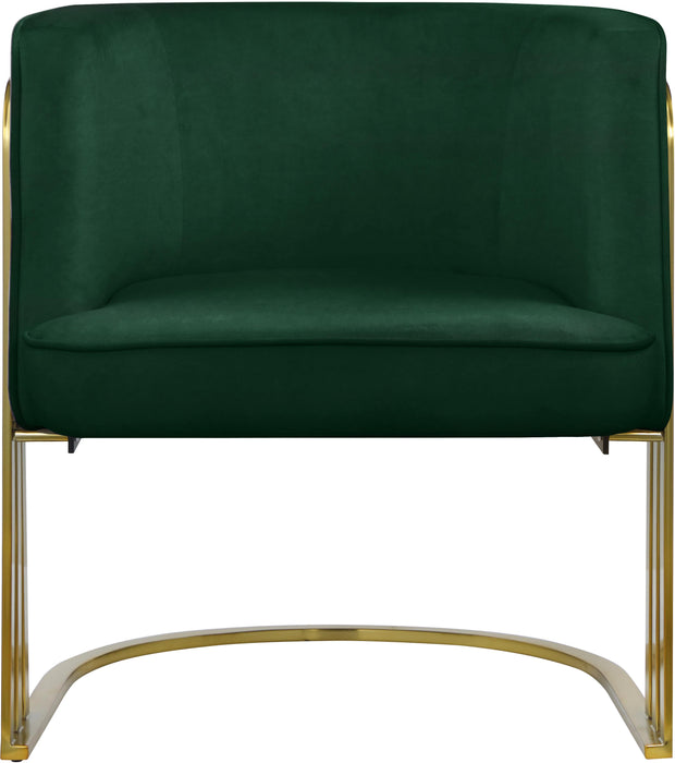 Rays Green Velvet Accent Chair - Just Furniture (PA) - Multi Location