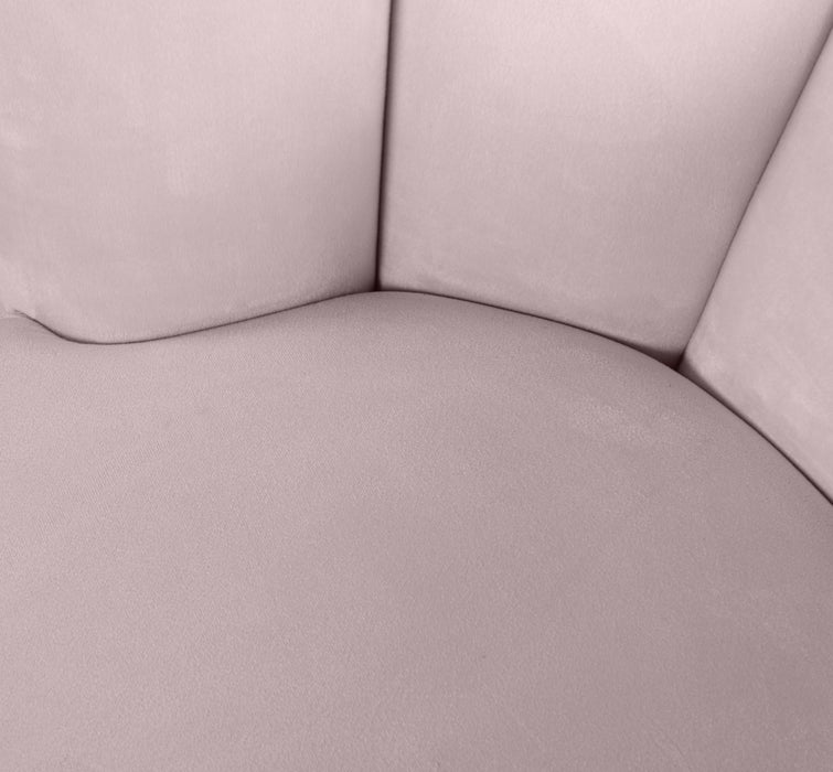Lily Pink Velvet Accent Chair - Just Furniture (PA) - Multi Location