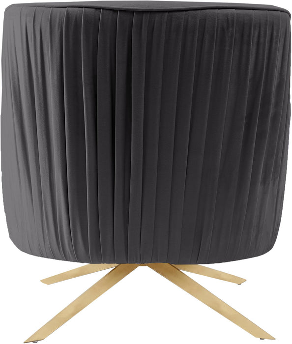 Paloma Grey Velvet Accent Chair - Just Furniture (PA) - Multi Location