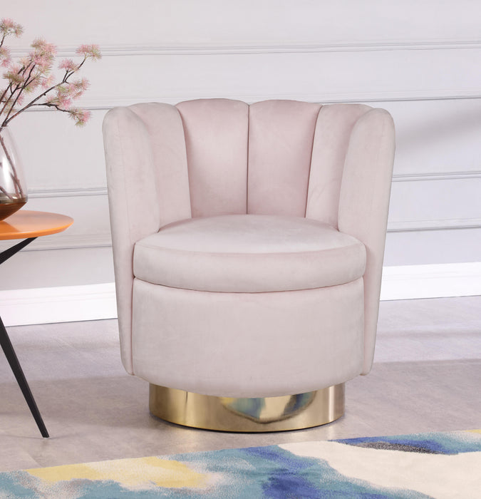 Lily Pink Velvet Accent Chair - Just Furniture (PA) - Multi Location