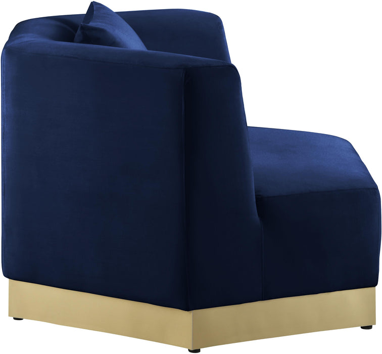 Marquis Navy Velvet Chair - Just Furniture (PA) - Multi Location