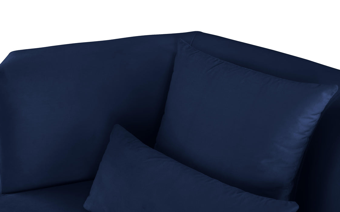 Marquis Navy Velvet Chair - Just Furniture (PA) - Multi Location