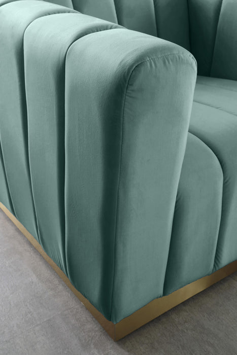 Marlon Mint Velvet Chair - Just Furniture (PA) - Multi Location