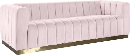 Marlon Pink Velvet Sofa - Just Furniture (PA) - Multi Location