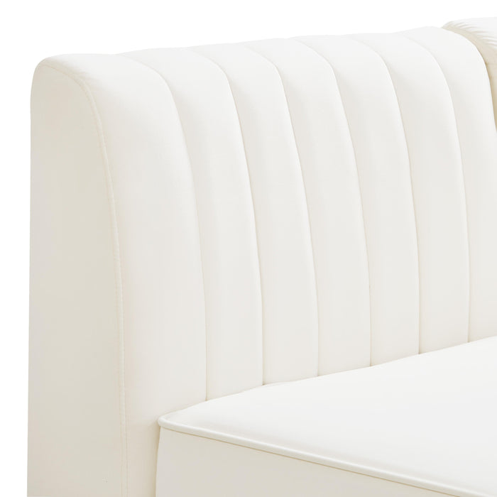 Alina Cream Velvet Modular Sectional - Just Furniture (PA) - Multi Location