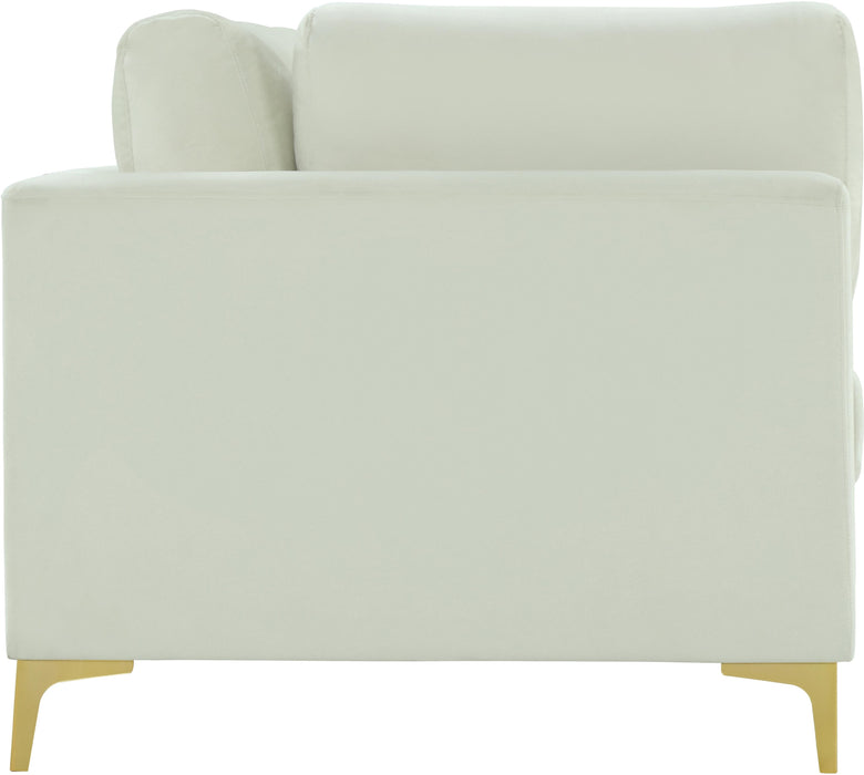 Julia Cream Velvet Modular Sofa - Just Furniture (PA) - Multi Location