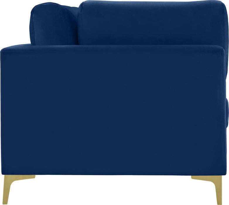 Julia Navy Velvet Modular Sofa - Just Furniture (PA) - Multi Location