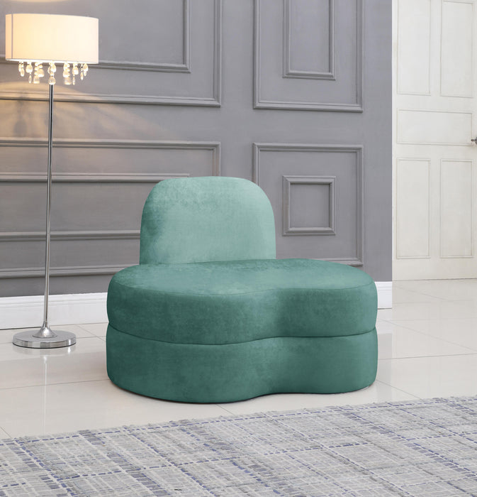 Mitzy Mint Velvet Chair - Just Furniture (PA) - Multi Location