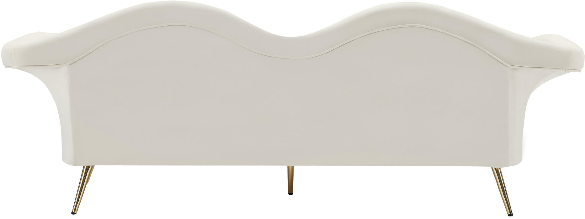 Lips Cream Velvet Sofa - Just Furniture (PA) - Multi Location