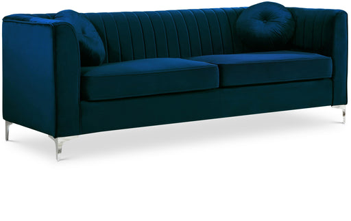Isabelle Navy Velvet Sofa - Just Furniture (PA) - Multi Location
