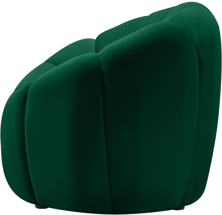 Elijah Green Velvet Chair - Just Furniture (PA) - Multi Location