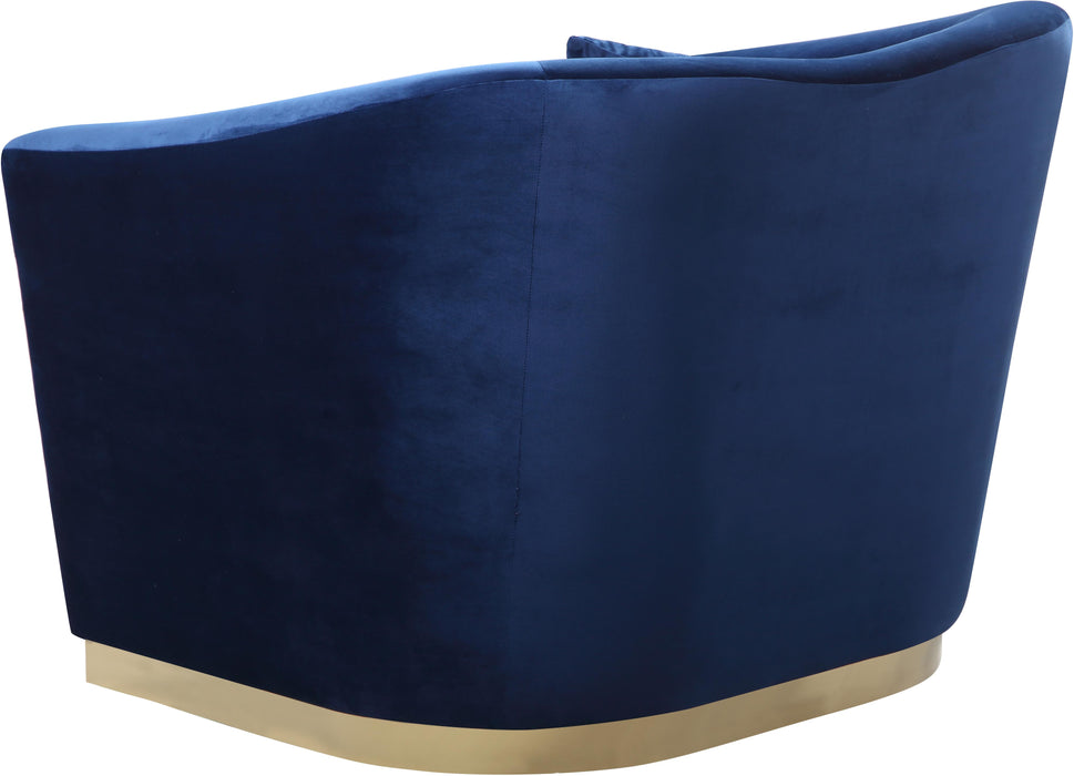Arabella Navy Velvet Chair - Just Furniture (PA) - Multi Location
