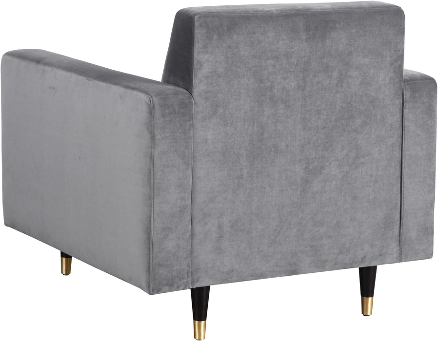 Lola Grey Velvet Chair - Just Furniture (PA) - Multi Location