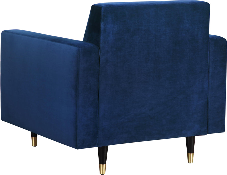 Lola Navy Velvet Chair - Just Furniture (PA) - Multi Location