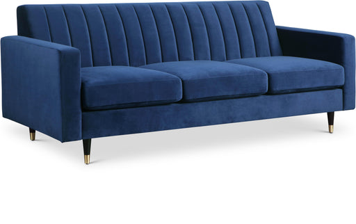 Lola Navy Velvet Sofa - Just Furniture (PA) - Multi Location
