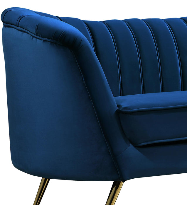 Margo Navy Velvet Chair - Just Furniture (PA) - Multi Location