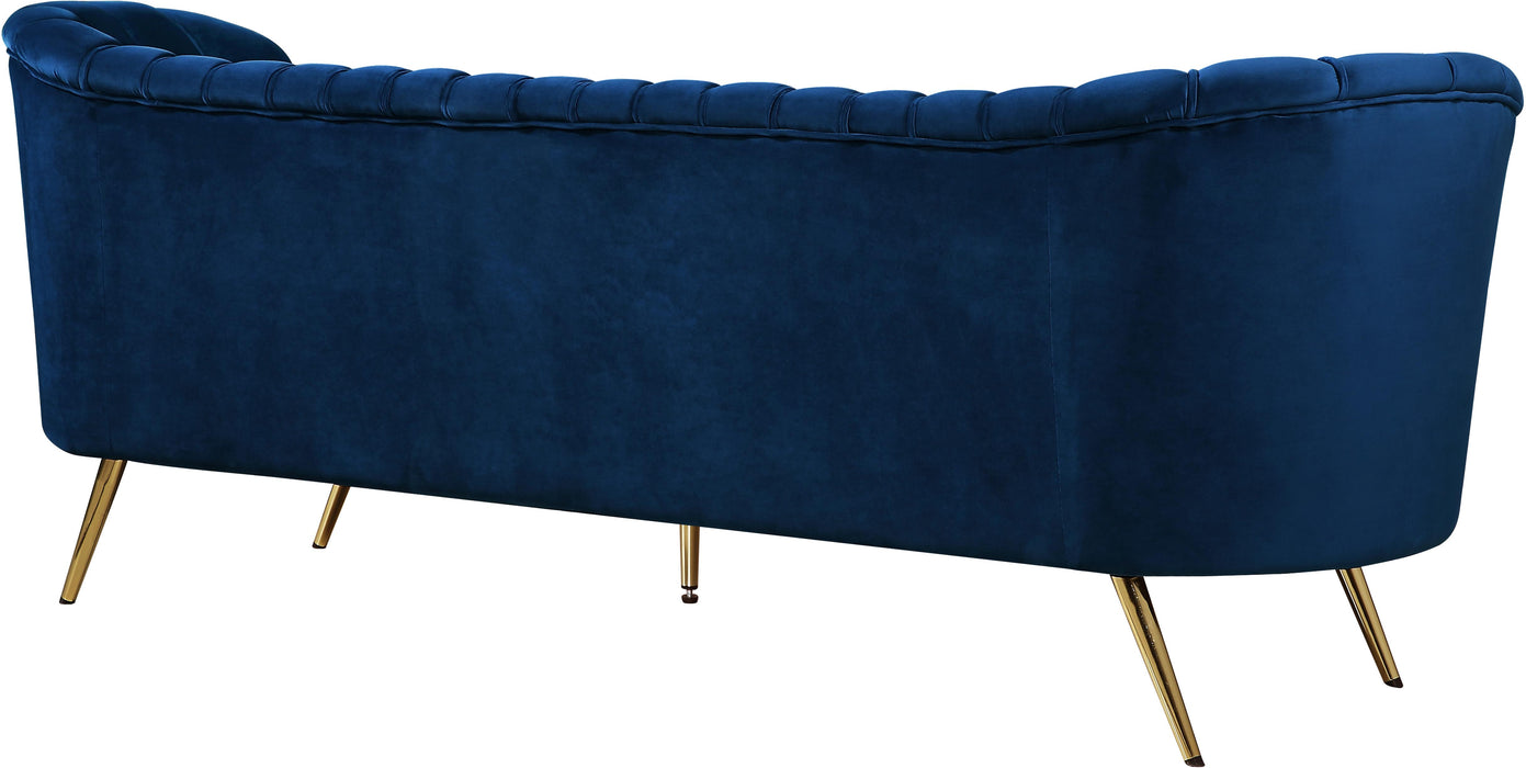 Margo Navy Velvet Sofa - Just Furniture (PA) - Multi Location