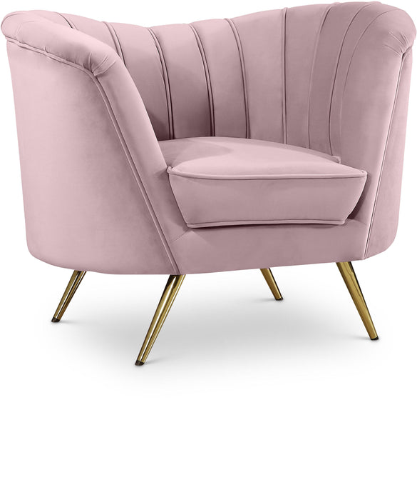 Margo Pink Velvet Chair - Just Furniture (PA) - Multi Location