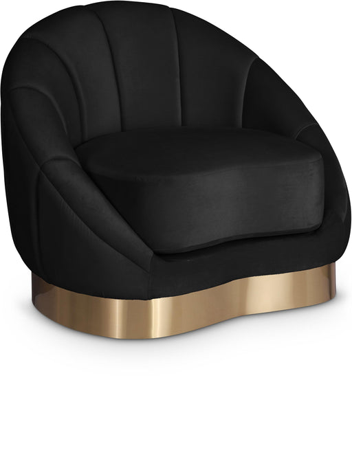 Shelly Black Velvet Chair - Just Furniture (PA) - Multi Location