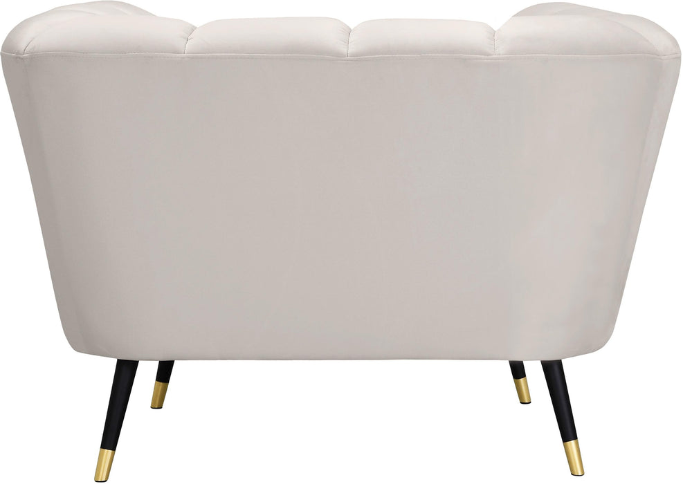 Beaumont Cream Velvet Chair - Just Furniture (PA) - Multi Location