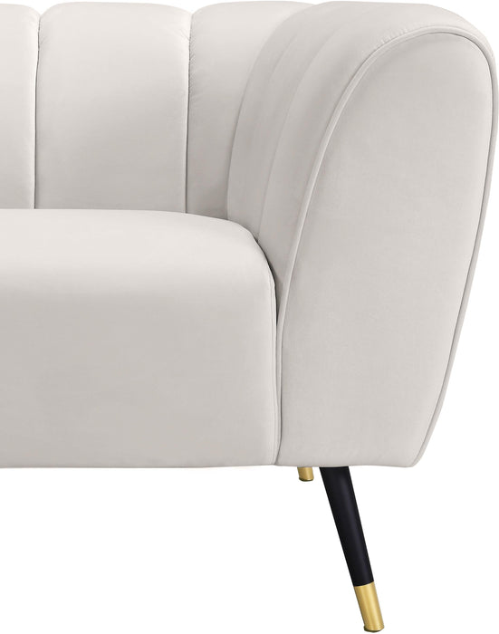 Beaumont Cream Velvet Chair - Just Furniture (PA) - Multi Location