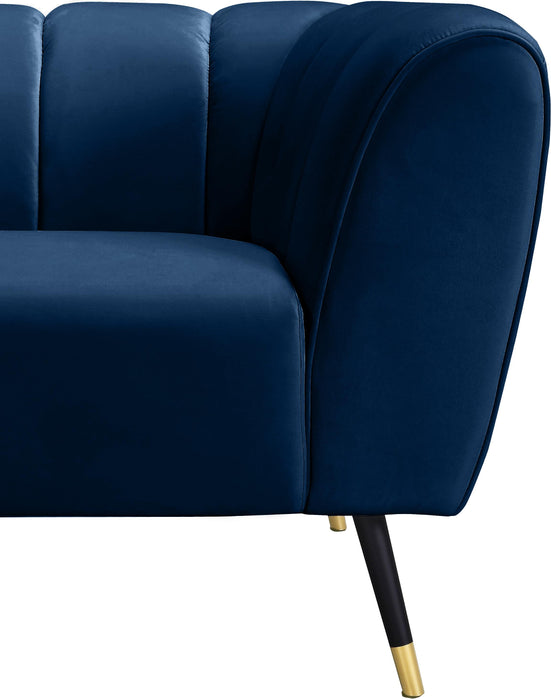 Beaumont Navy Velvet Chair - Just Furniture (PA) - Multi Location