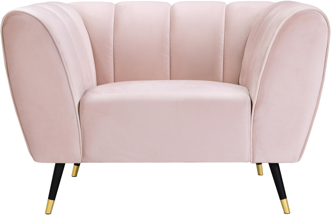 Beaumont Pink Velvet Chair - Just Furniture (PA) - Multi Location
