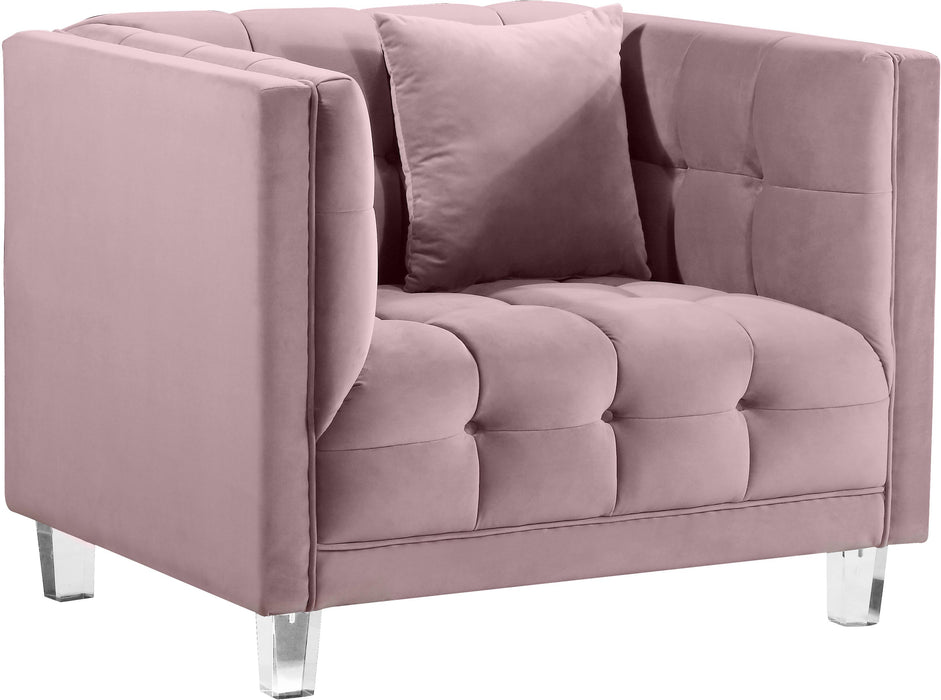 Mariel Pink Velvet Chair - Just Furniture (PA) - Multi Location