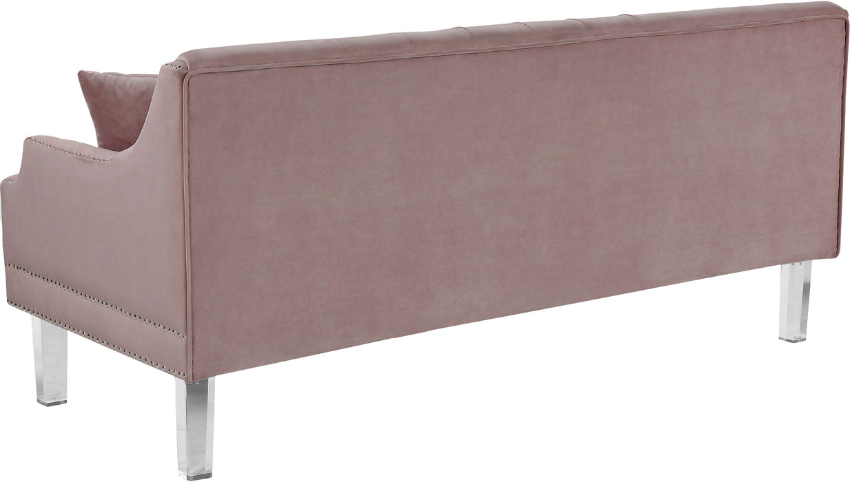 Roxy Pink Velvet Sofa - Just Furniture (PA) - Multi Location