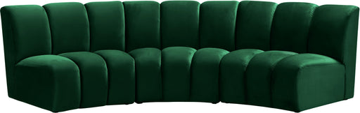 Infinity Green Velvet 3pc. Modular Sectional - Just Furniture (PA) - Multi Location