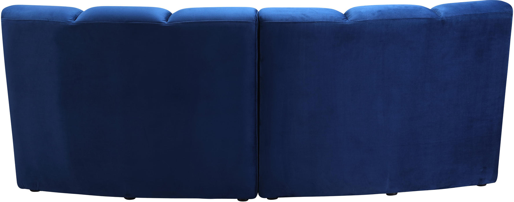 Infinity Navy Velvet 2pc. Modular Sectional - Just Furniture (PA) - Multi Location