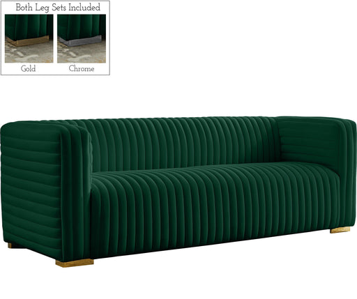 Ravish Green Velvet Sofa - Just Furniture (PA) - Multi Location