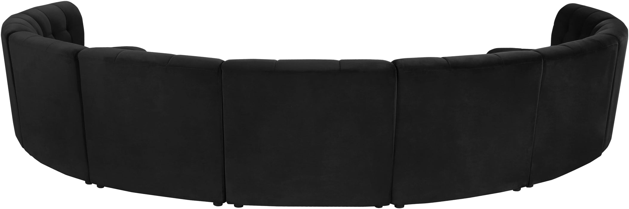 Limitless Black Velvet 9pc. Modular Sectional - Just Furniture (PA) - Multi Location