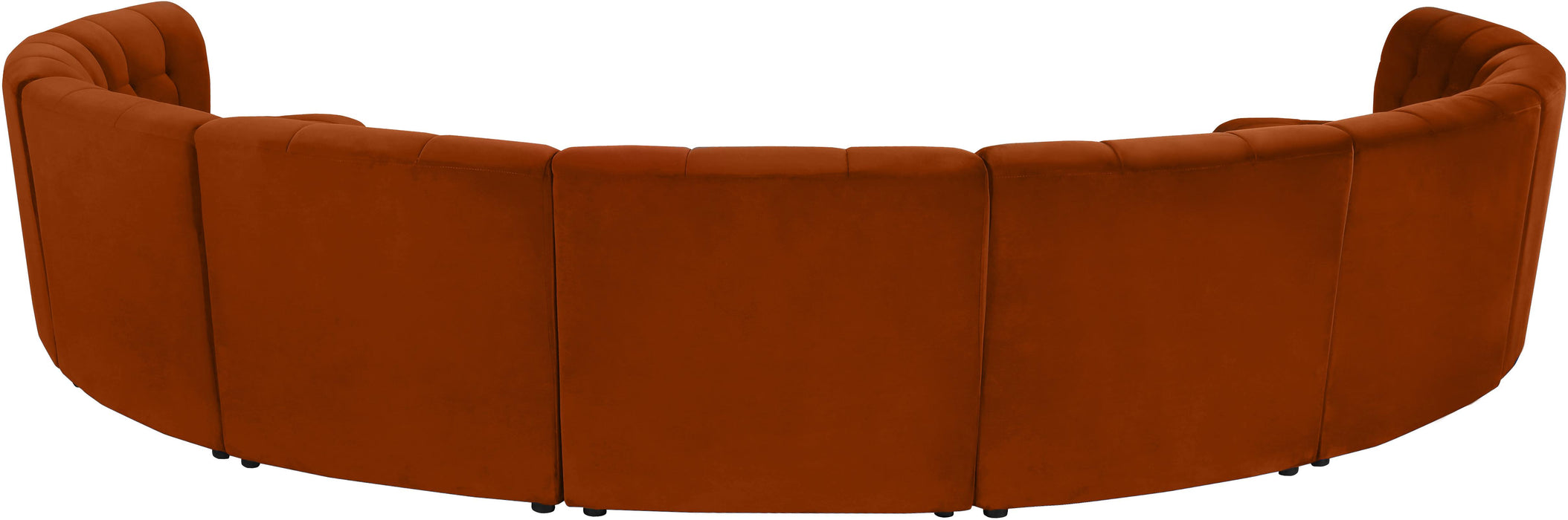 Limitless Cognac Velvet 9pc. Modular Sectional - Just Furniture (PA) - Multi Location