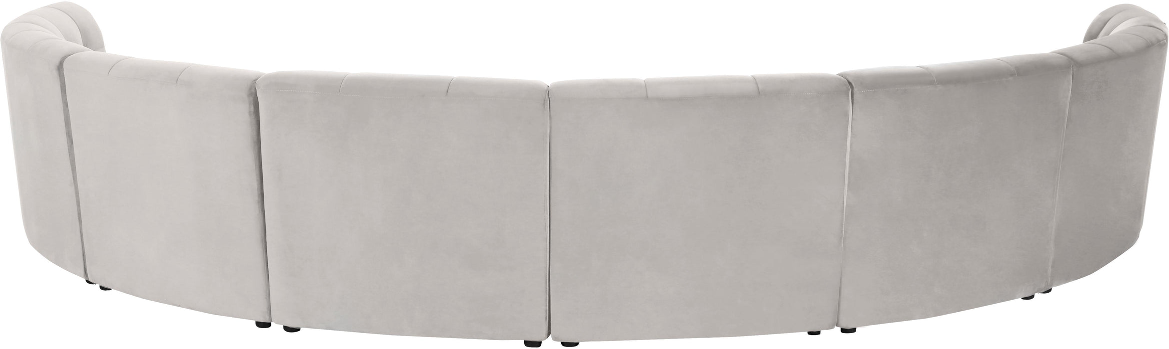 Limitless Cream Velvet 8pc. Modular Sectional - Just Furniture (PA) - Multi Location
