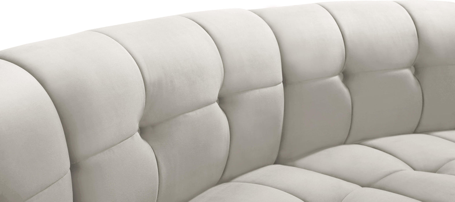 Limitless Cream Velvet 8pc. Modular Sectional - Just Furniture (PA) - Multi Location