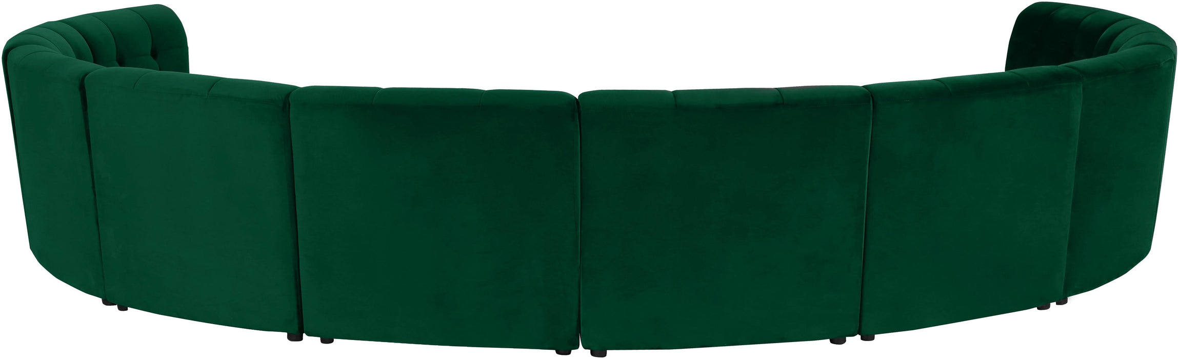 Limitless Green Velvet 10pc. Modular Sectional - Just Furniture (PA) - Multi Location
