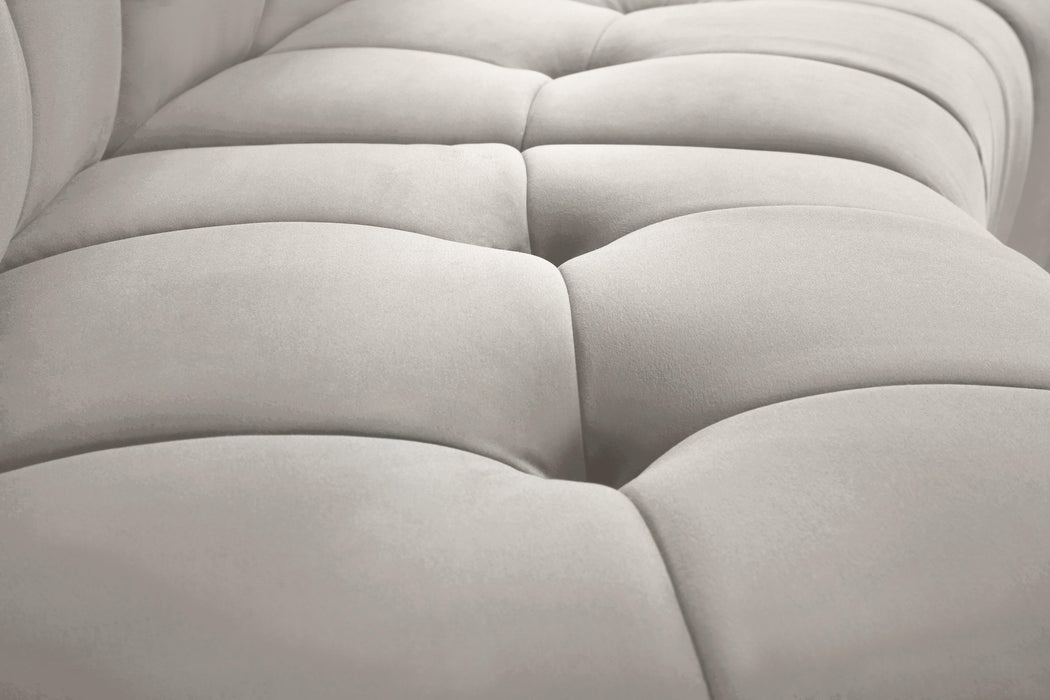 Limitless Cream Velvet 8pc. Modular Sectional - Just Furniture (PA) - Multi Location