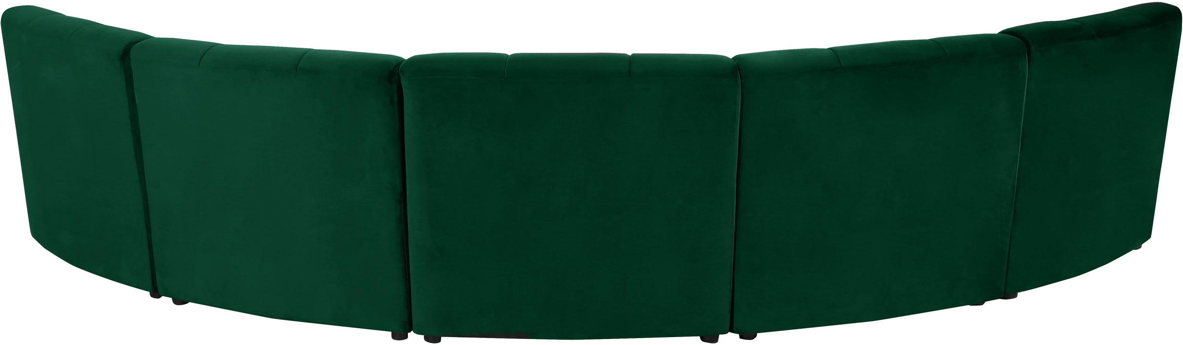 Limitless Green Velvet 5pc. Modular Sectional - Just Furniture (PA) - Multi Location