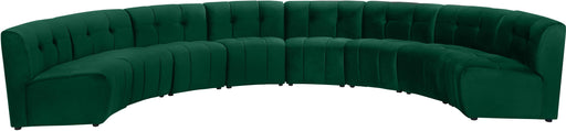 Limitless Green Velvet 8pc. Modular Sectional - Just Furniture (PA) - Multi Location